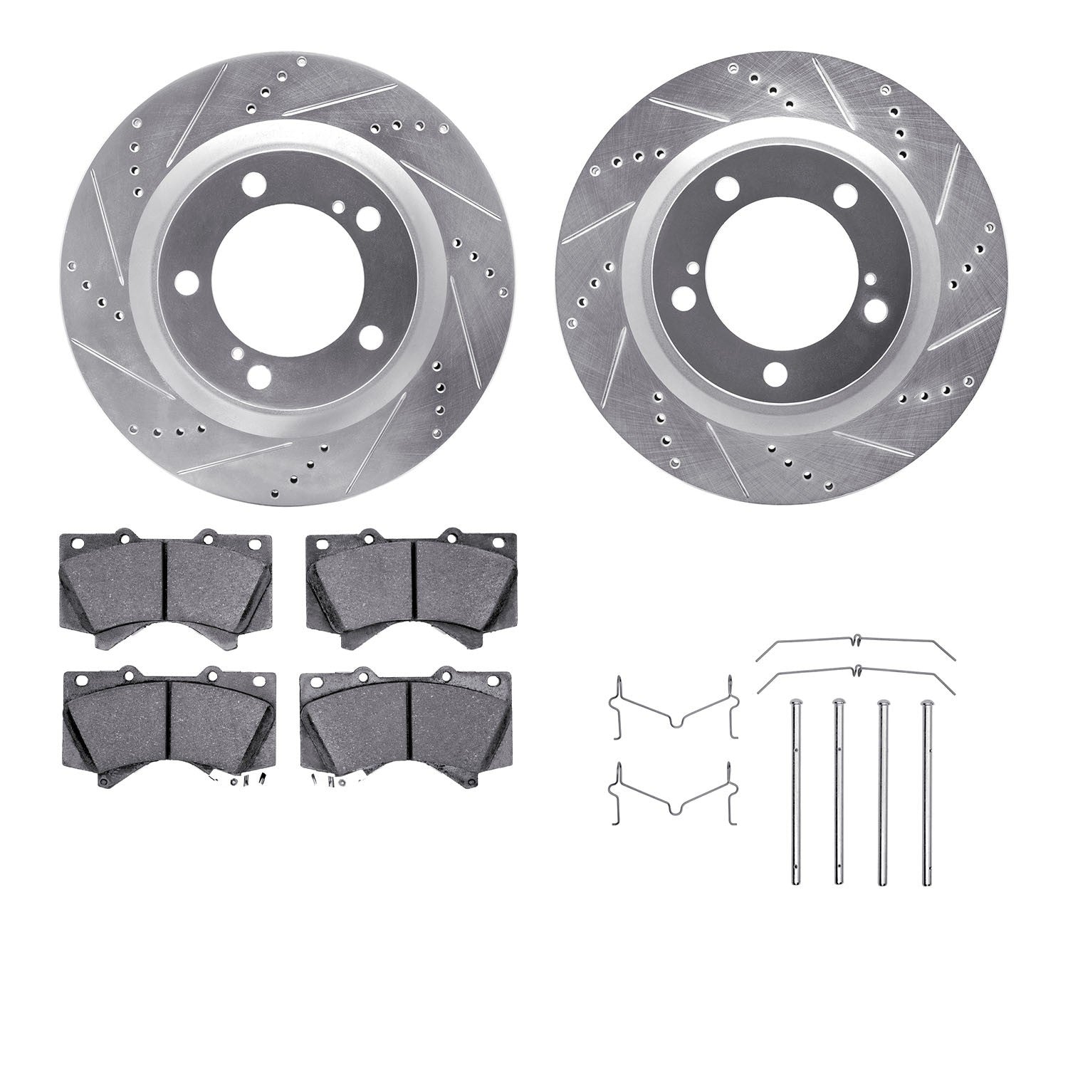 Dynamic Friction Company Disc Brake Kit 7312-76161