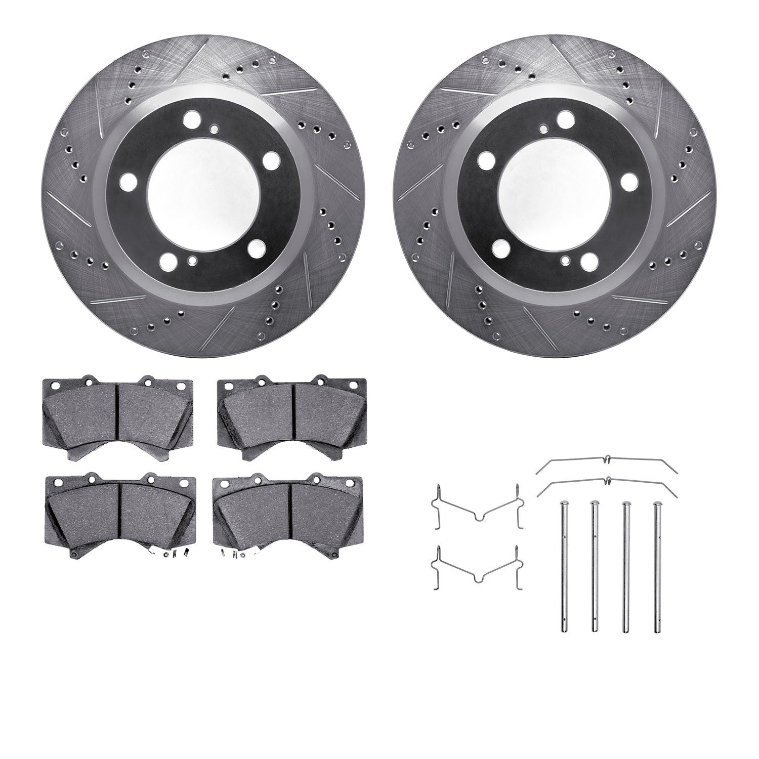 Dynamic Friction Company Disc Brake Kit 7312-76162