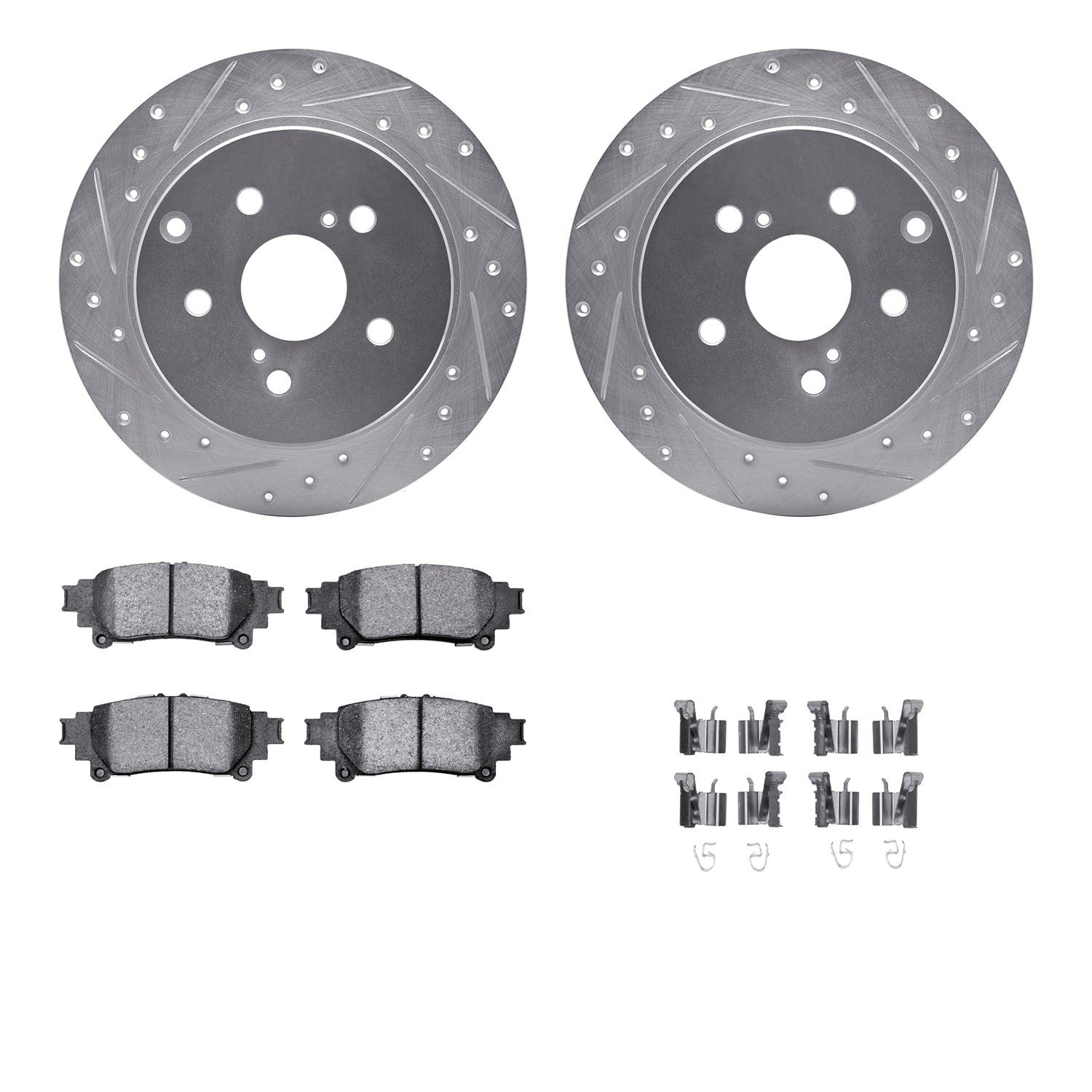 Dynamic Friction Company Disc Brake Kit 7312-76166