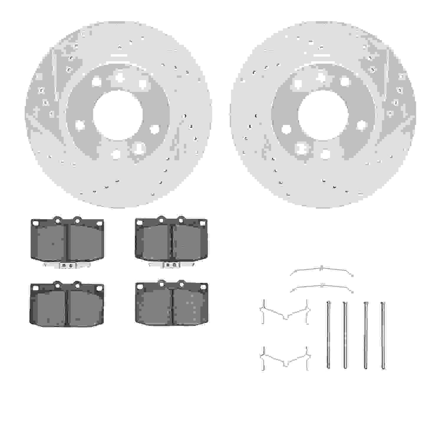 Dynamic Friction Company Disc Brake Kit 7312-80015