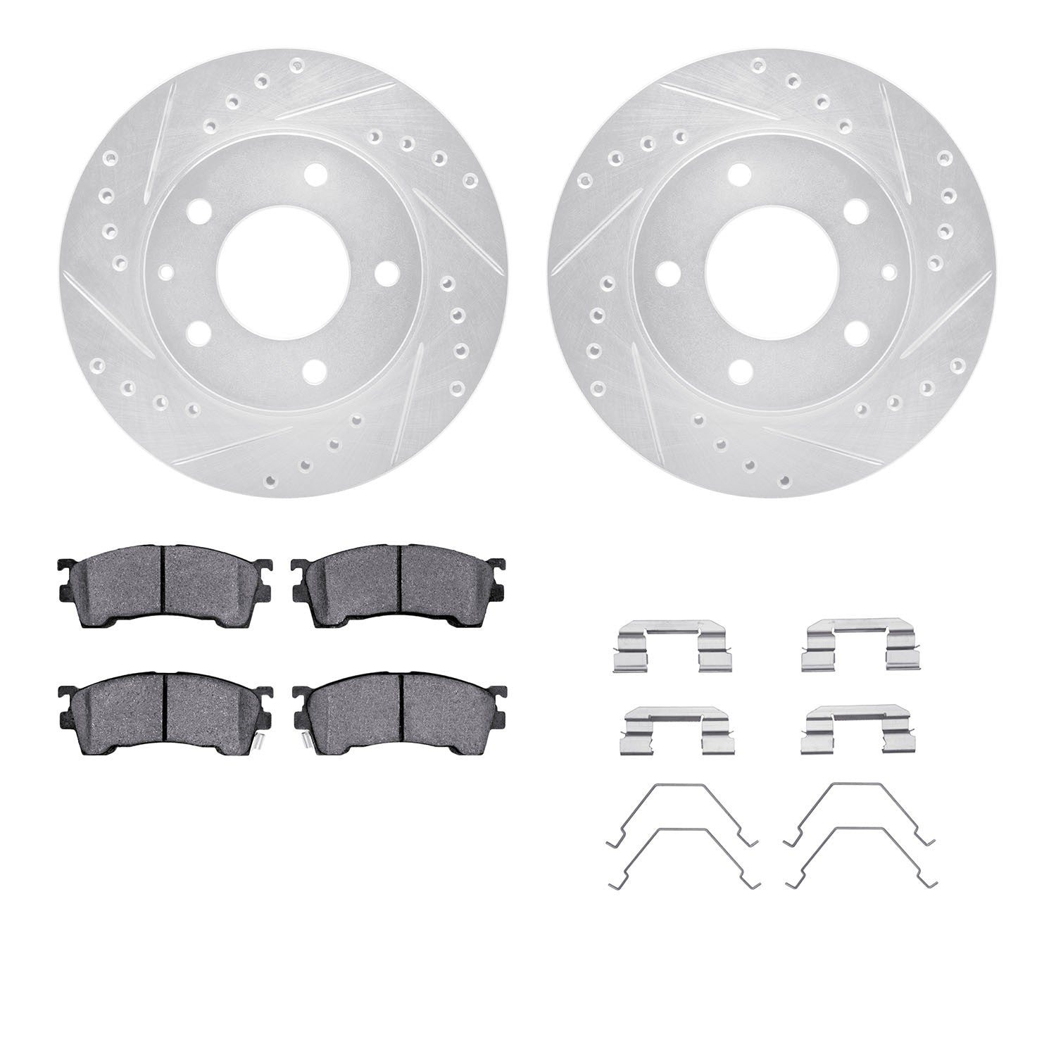 Dynamic Friction Company Disc Brake Kit 7312-80043