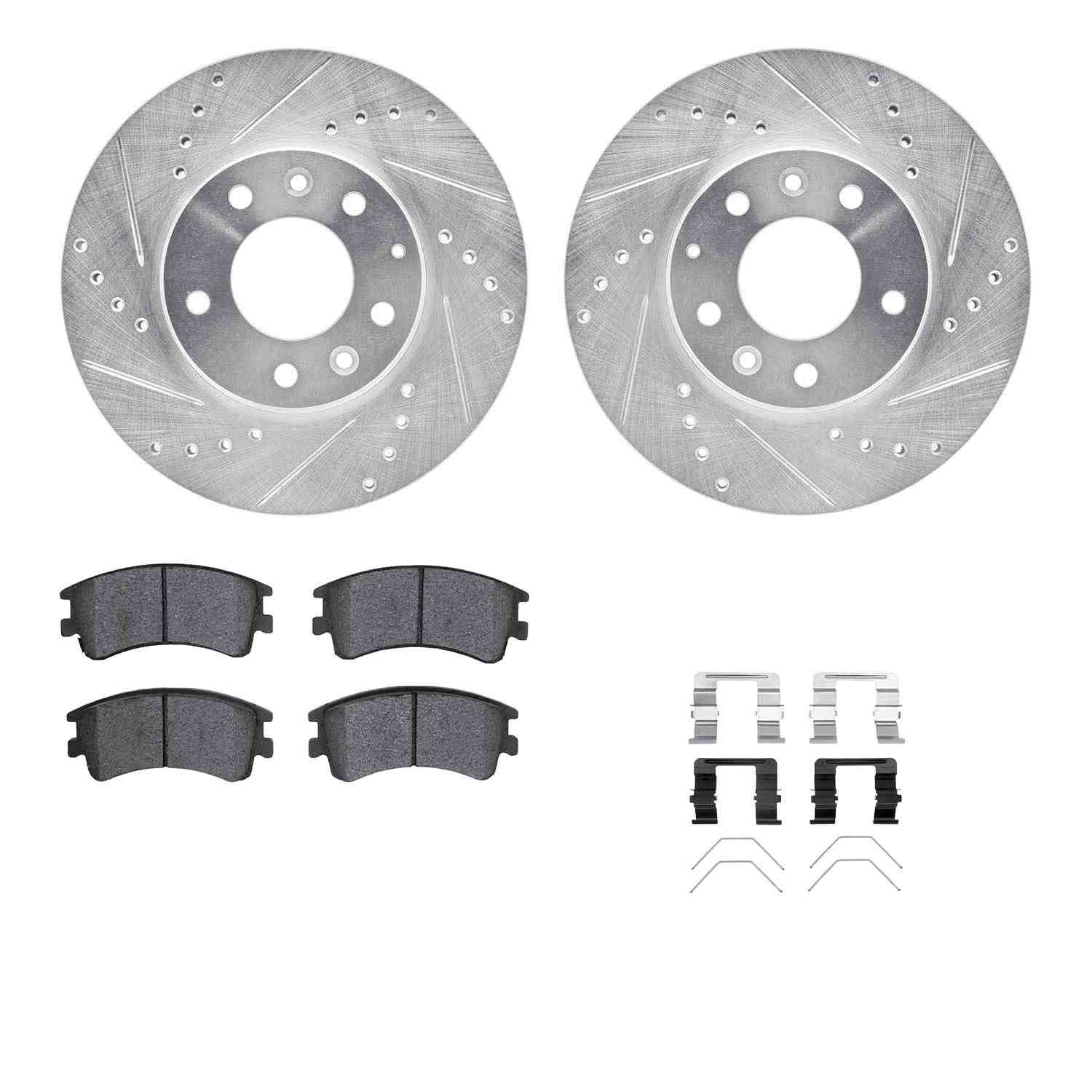 Dynamic Friction Company Disc Brake Kit 7312-80052