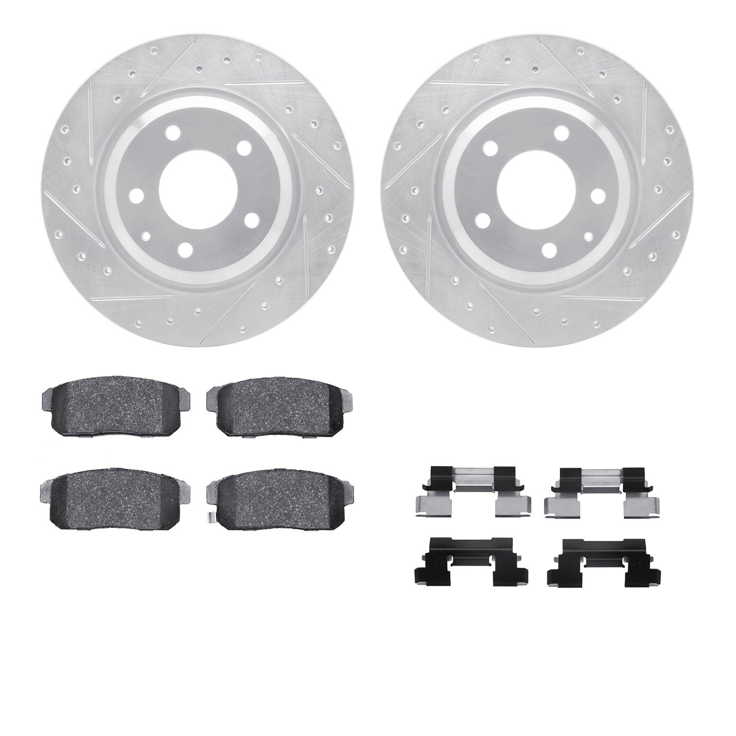 Dynamic Friction Company Disc Brake Kit 7312-80053