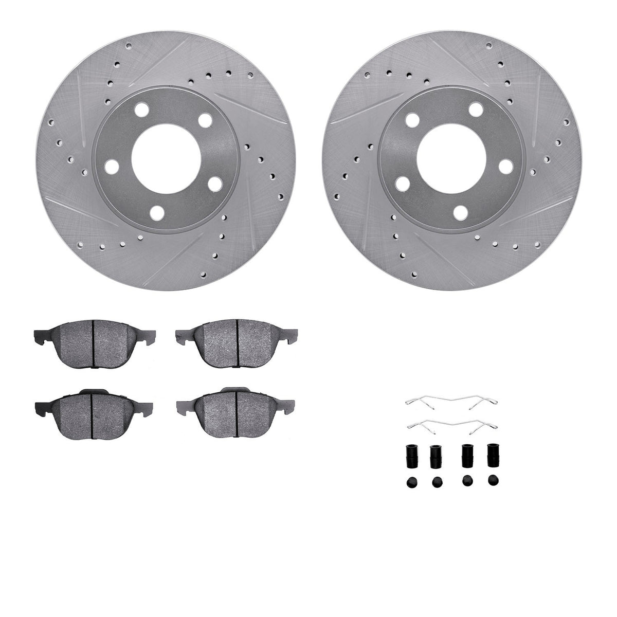 Dynamic Friction Company Disc Brake Kit 7312-80056