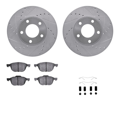 Dynamic Friction Company Disc Brake Kit 7312-80056