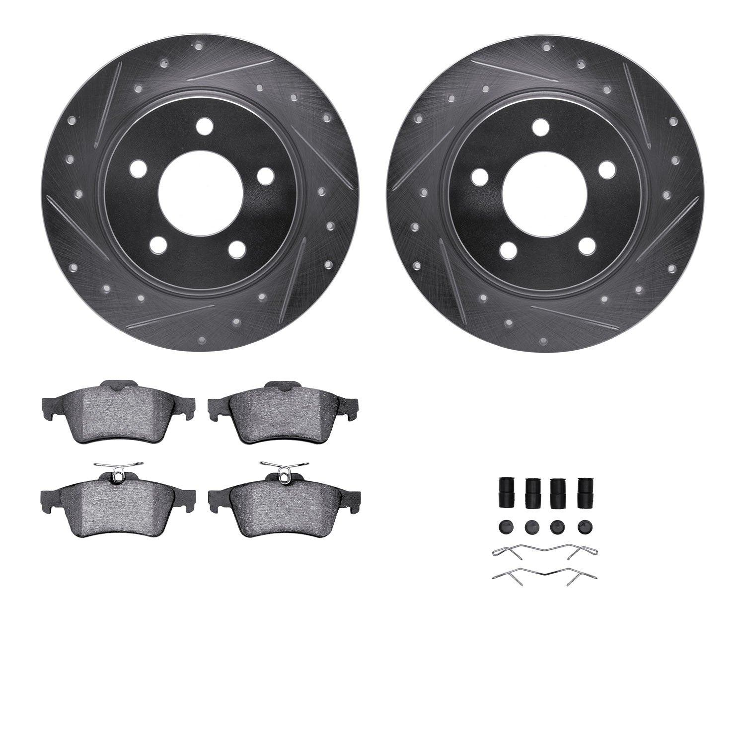 Dynamic Friction Company Disc Brake Kit 7312-80060