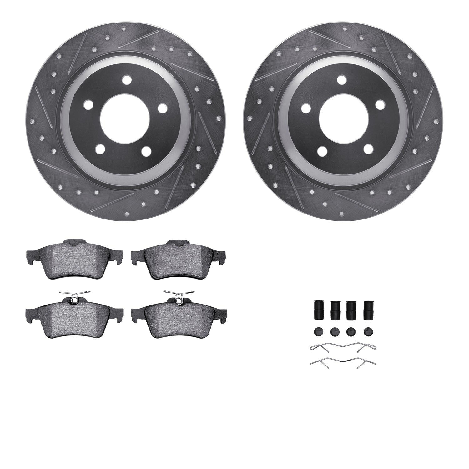 Dynamic Friction Company Disc Brake Kit 7312-80061