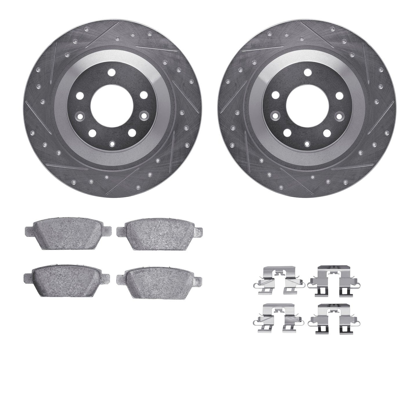 Dynamic Friction Company Disc Brake Kit 7312-80062