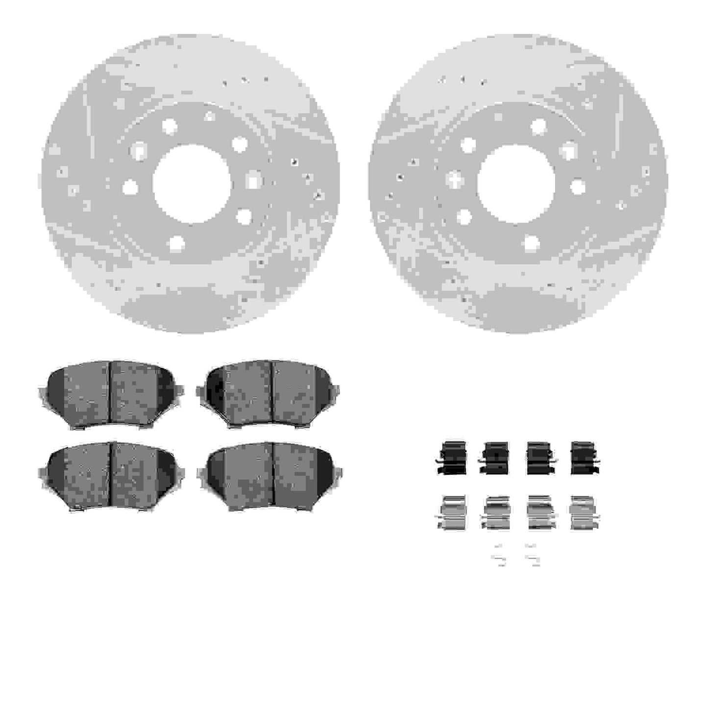 Dynamic Friction Company Disc Brake Kit 7312-80063