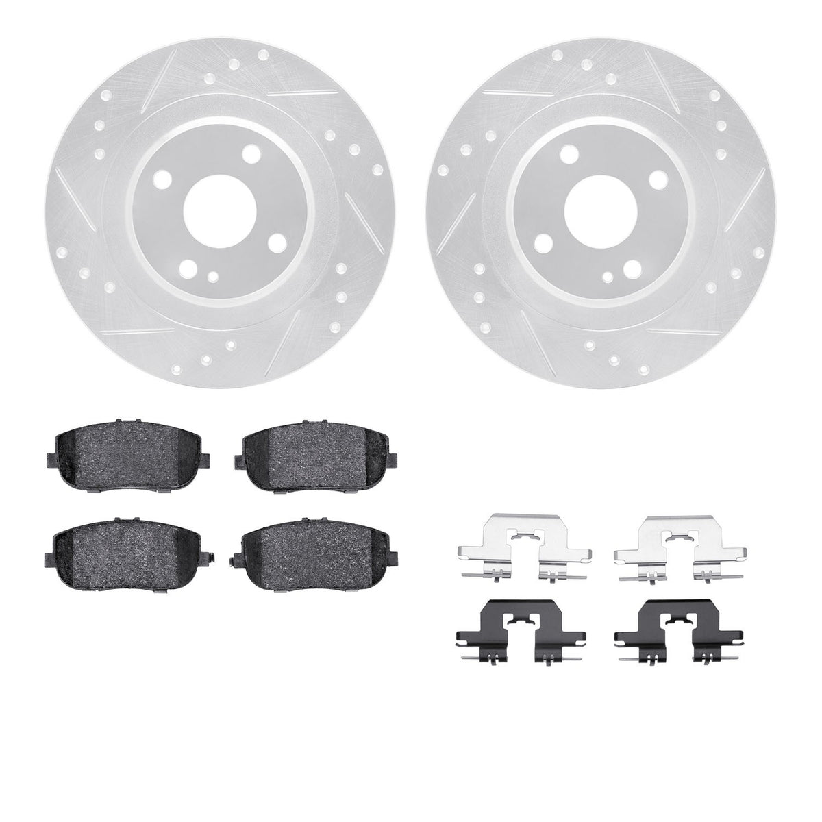 Dynamic Friction Company Disc Brake Kit 7312-80064