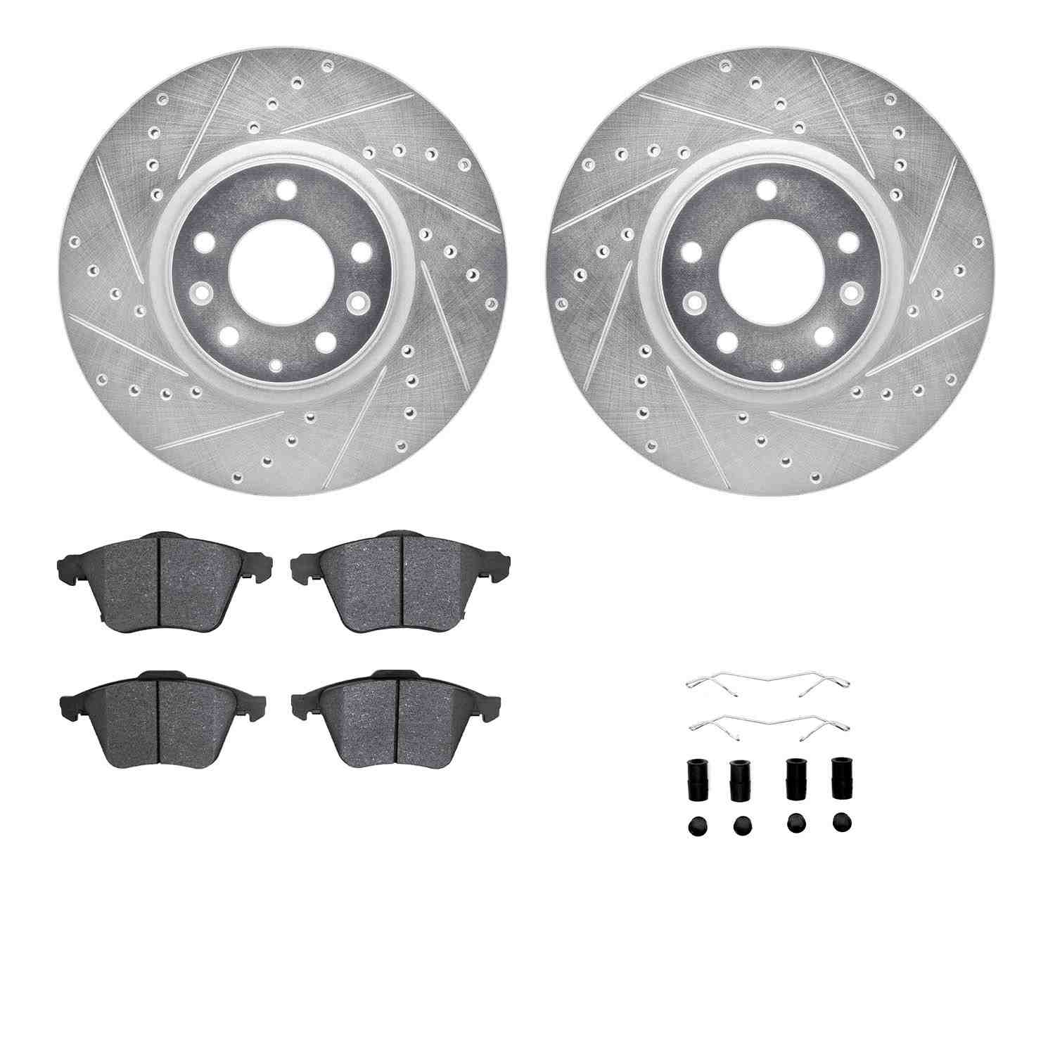 Dynamic Friction Company Disc Brake Kit 7312-80065