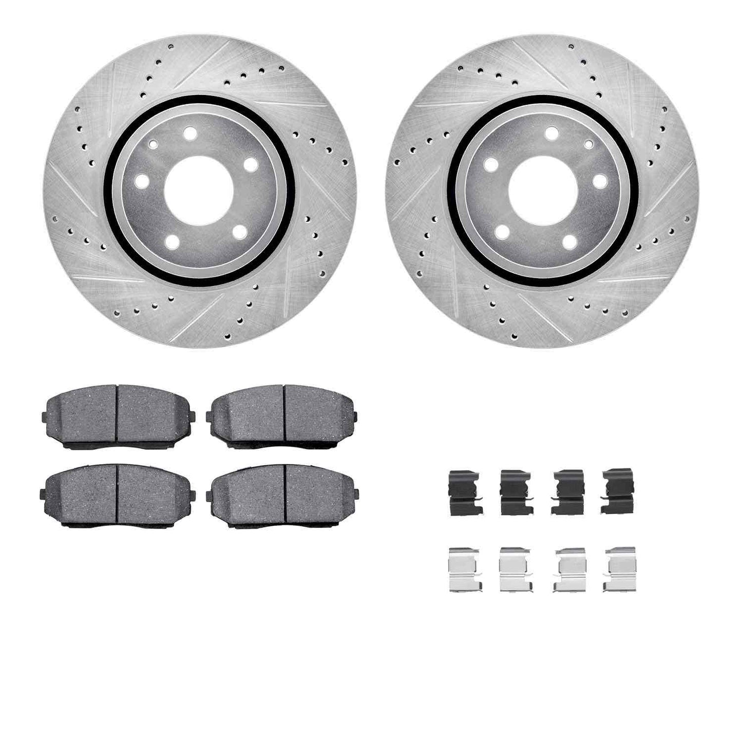 Dynamic Friction Company Disc Brake Kit 7312-80068