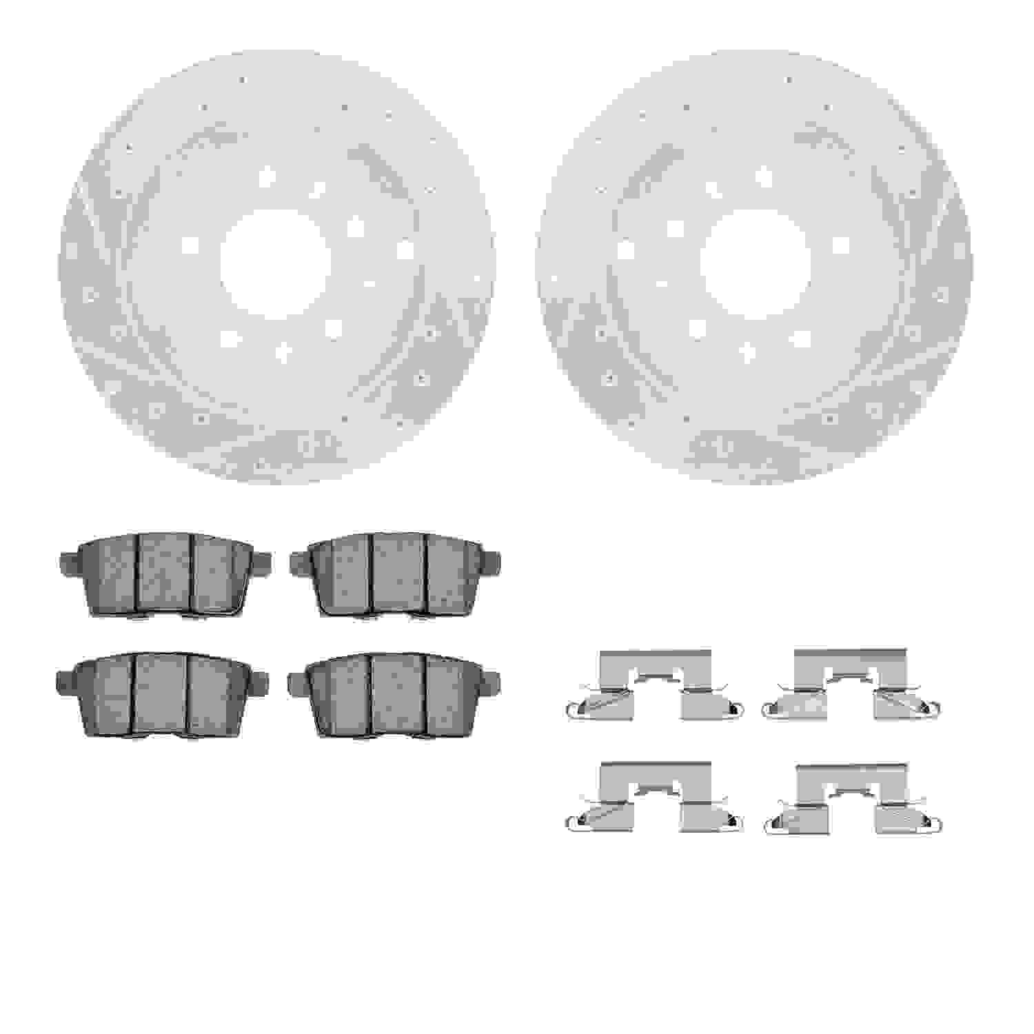 Dynamic Friction Company Disc Brake Kit 7312-80069