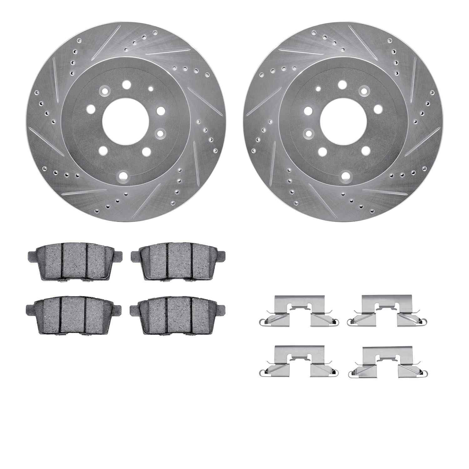 Dynamic Friction Company Disc Brake Kit 7312-80070