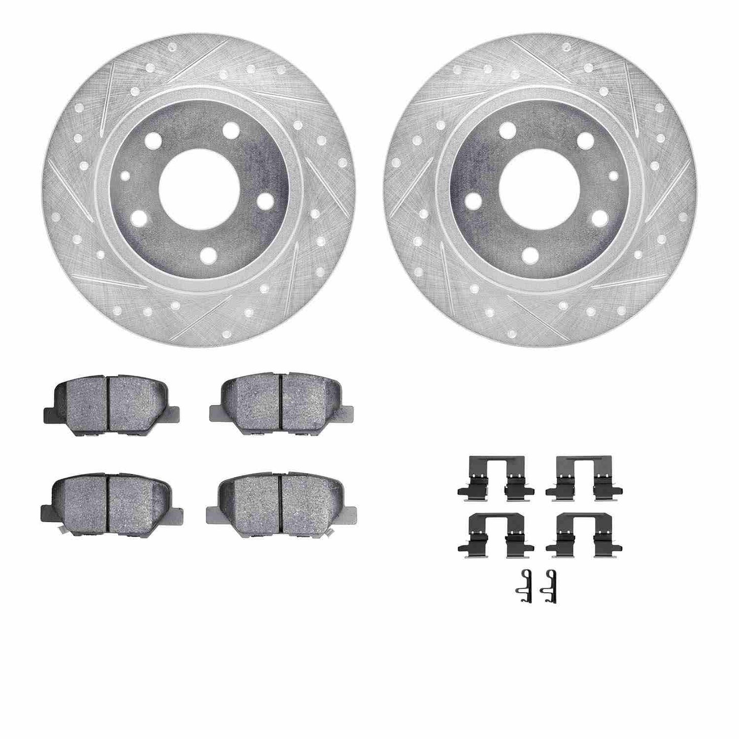 Dynamic Friction Company Disc Brake Kit 7312-80077
