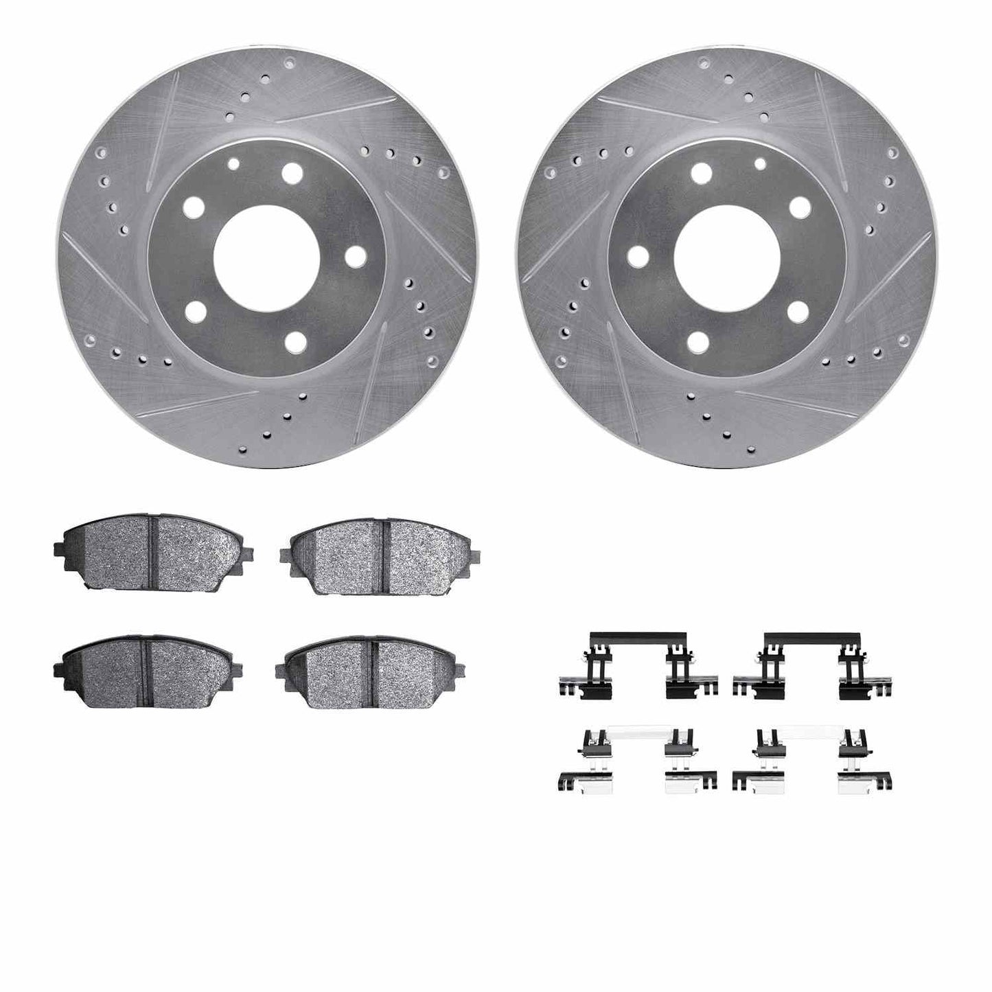 Dynamic Friction Company Disc Brake Kit 7312-80081