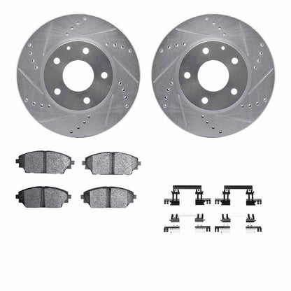 Dynamic Friction Company Disc Brake Kit 7312-80081