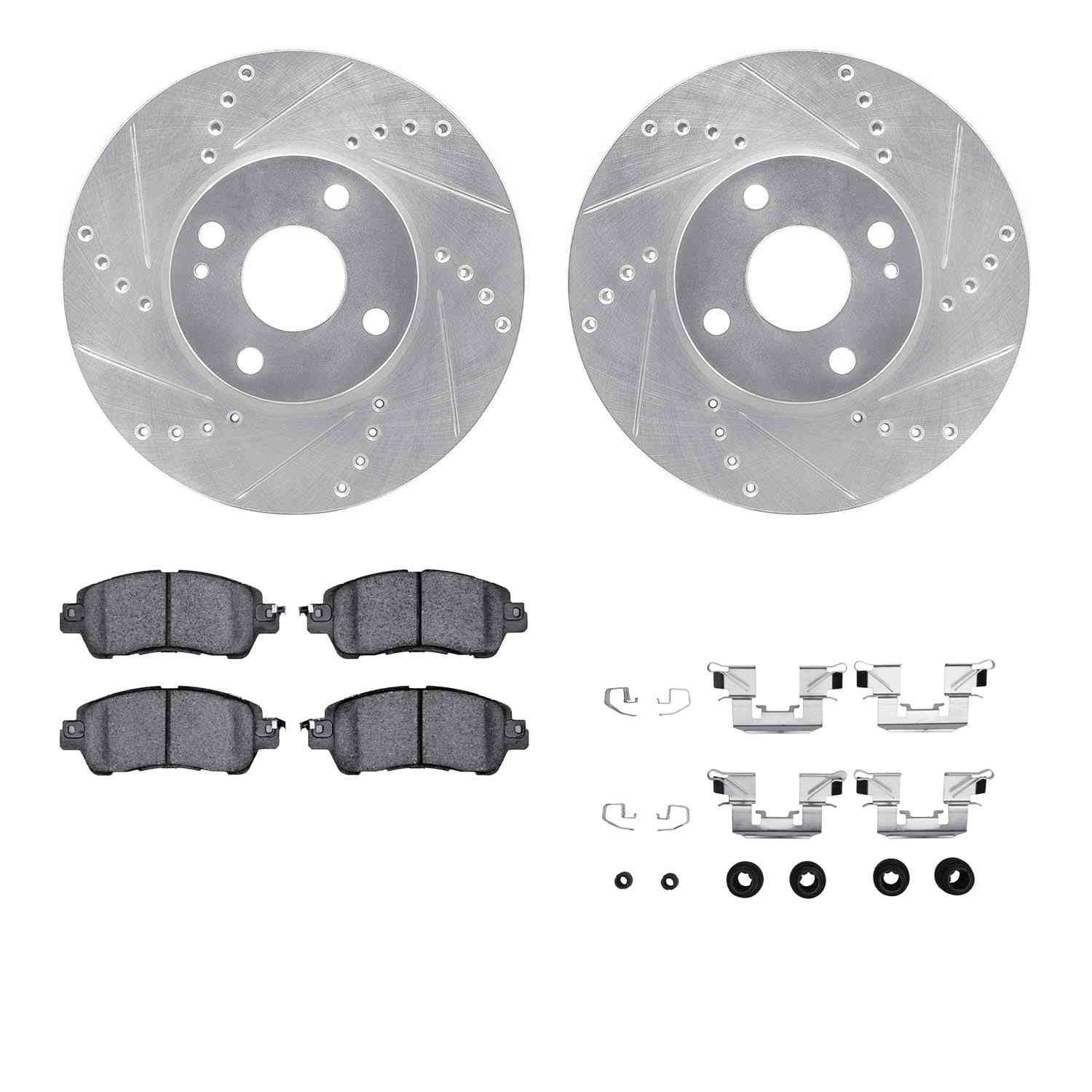 Dynamic Friction Company Disc Brake Kit 7312-91004