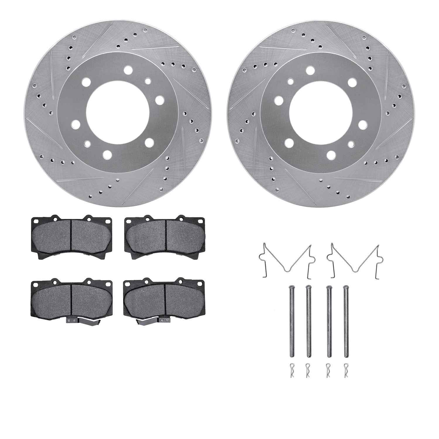 Dynamic Friction Company Disc Brake Kit 7312-93001