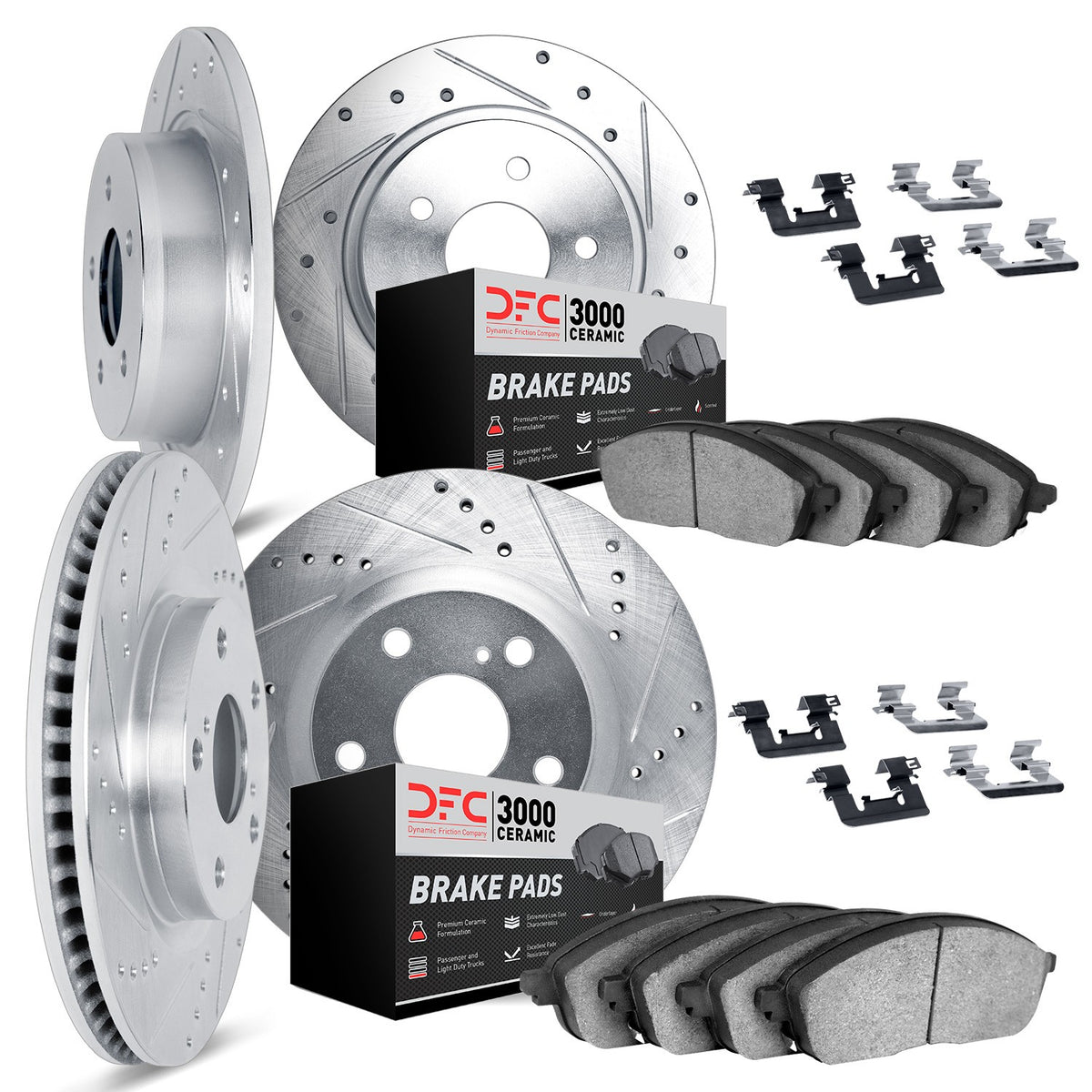Dynamic Friction Company Disc Brake Kit 7314-03076