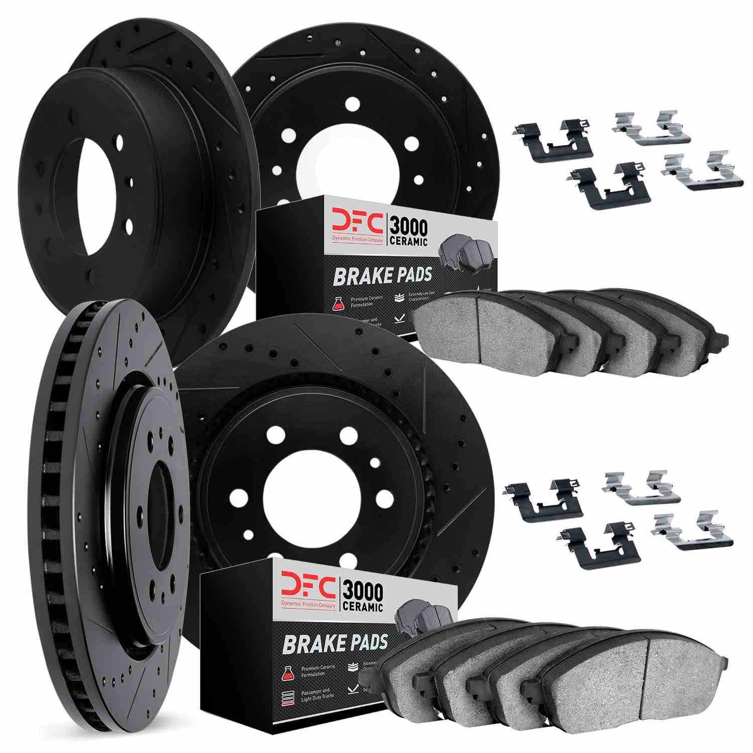 Dynamic Friction Company Disc Brake Kit 7314-37001