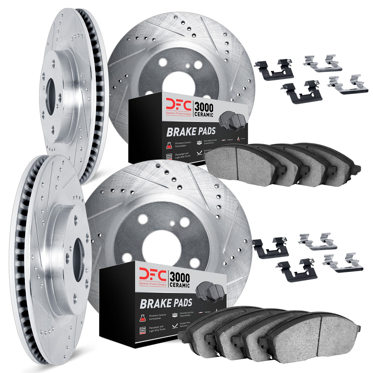 Dynamic Friction Company Disc Brake Kit 7314-46010