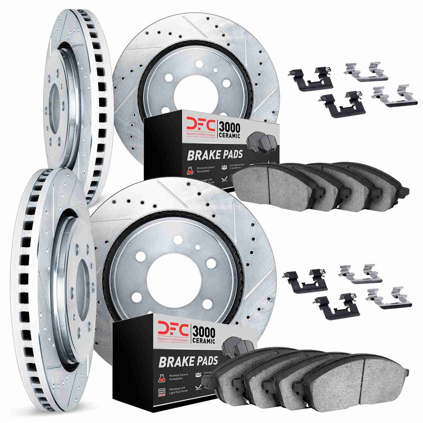 Dynamic Friction Company Disc Brake Kit 7314-54087