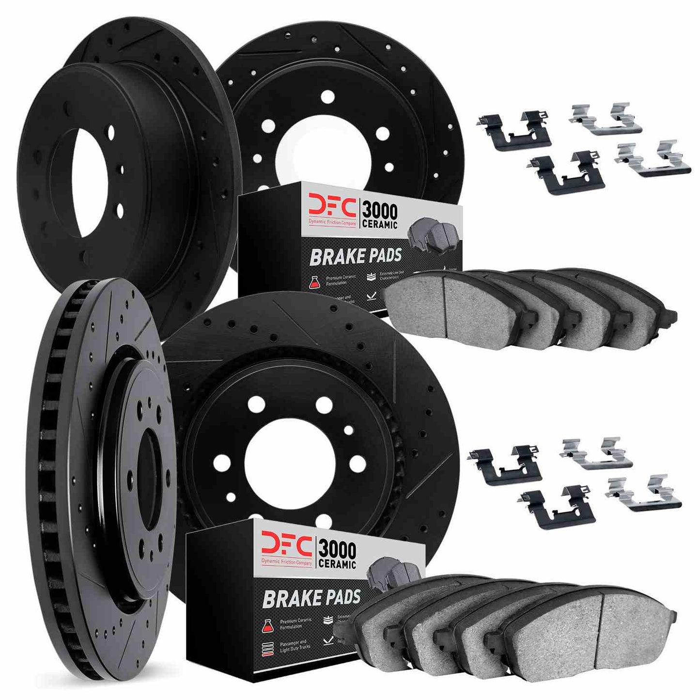 Dynamic Friction Company Disc Brake Kit 7314-67069