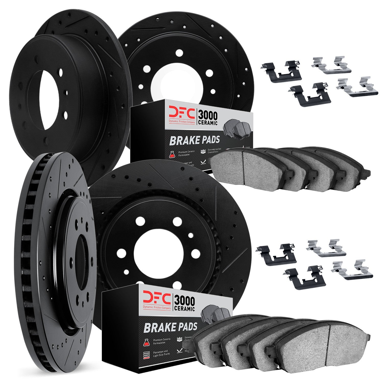 Dynamic Friction Company Disc Brake Kit 7314-72026