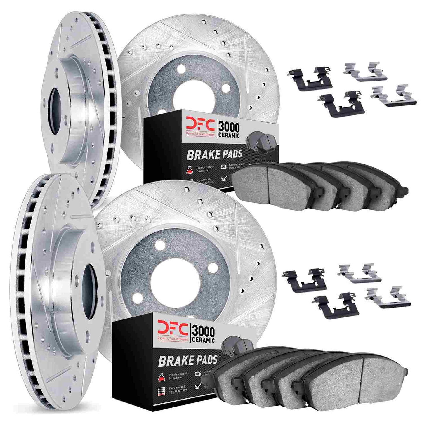 Dynamic Friction Company Disc Brake Kit 7314-76047
