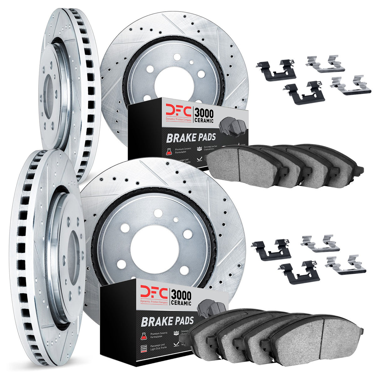 Dynamic Friction Company Disc Brake Kit 7314-76065