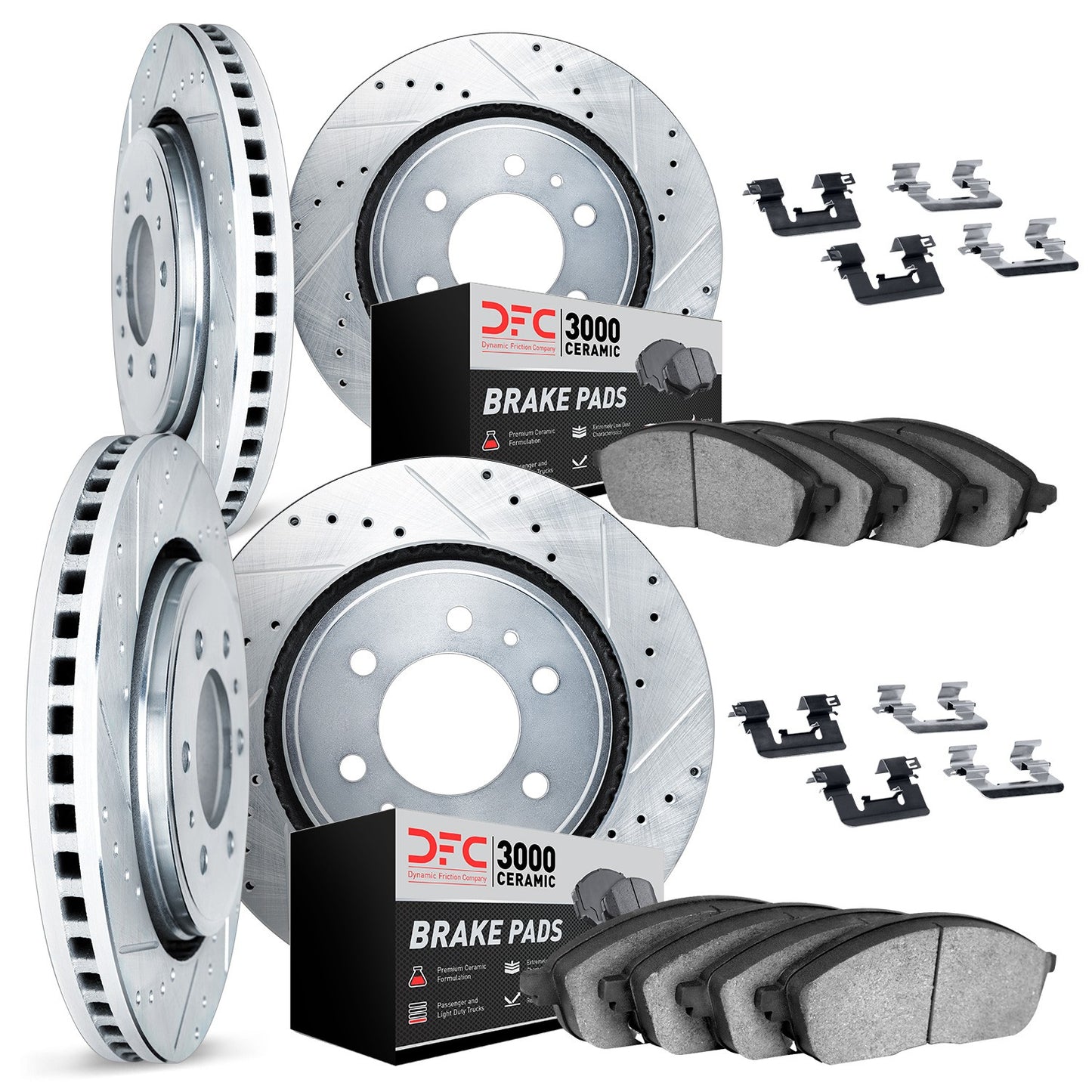 Dynamic Friction Company Disc Brake Kit 7314-76068
