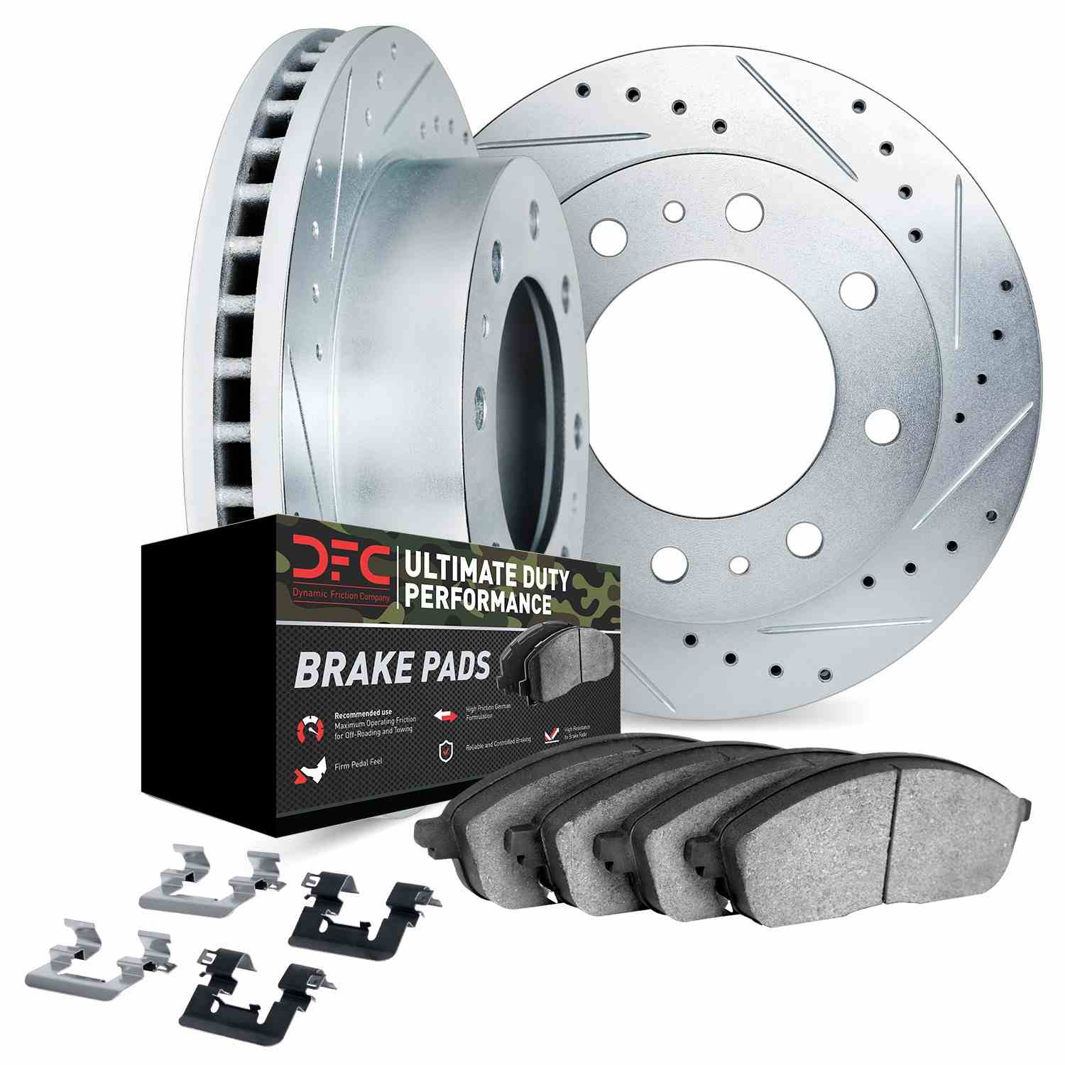 Dynamic Friction Company Disc Brake Kit 7412-40016