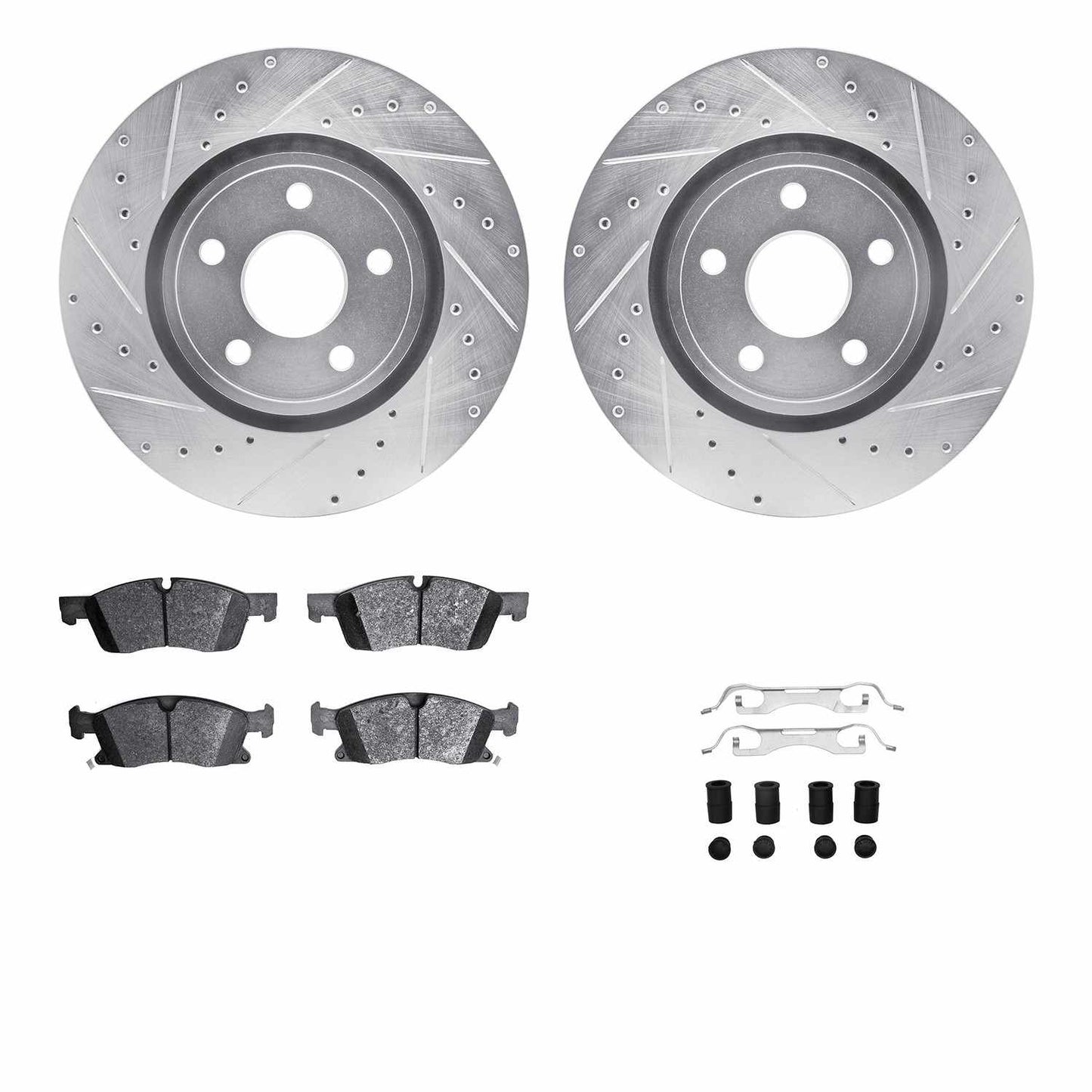 Dynamic Friction Company Disc Brake Kit 7412-42008