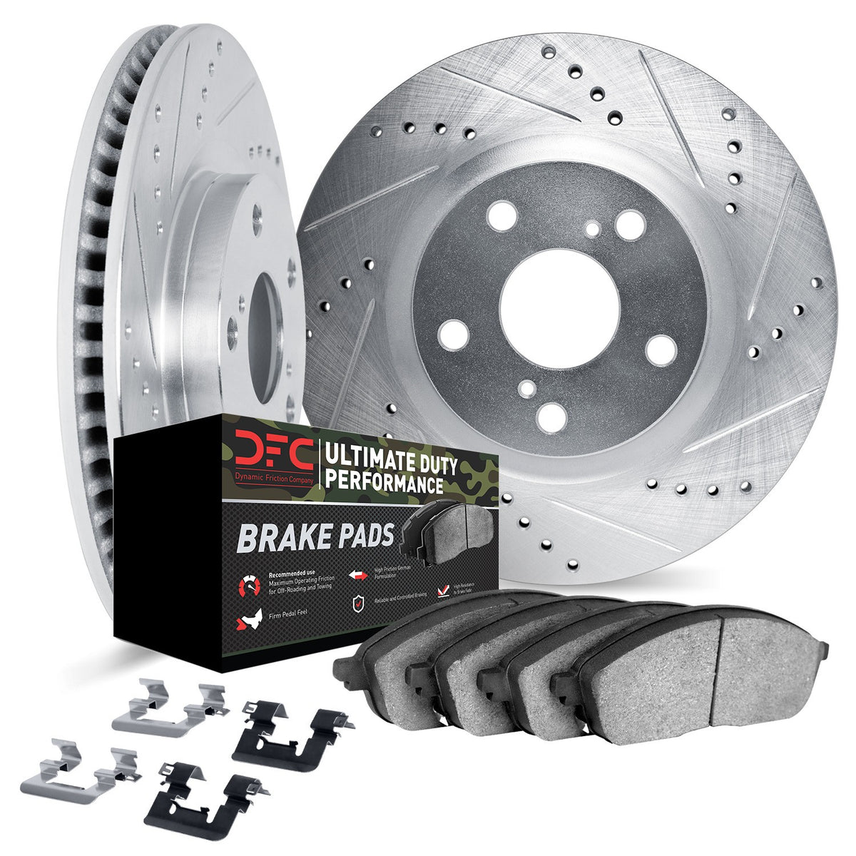 Dynamic Friction Company Disc Brake Kit 7412-42009