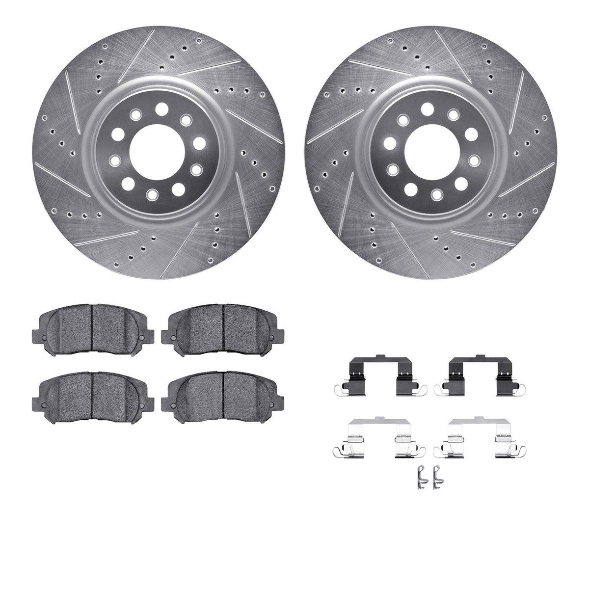 Dynamic Friction Company Disc Brake Kit 7412-42015