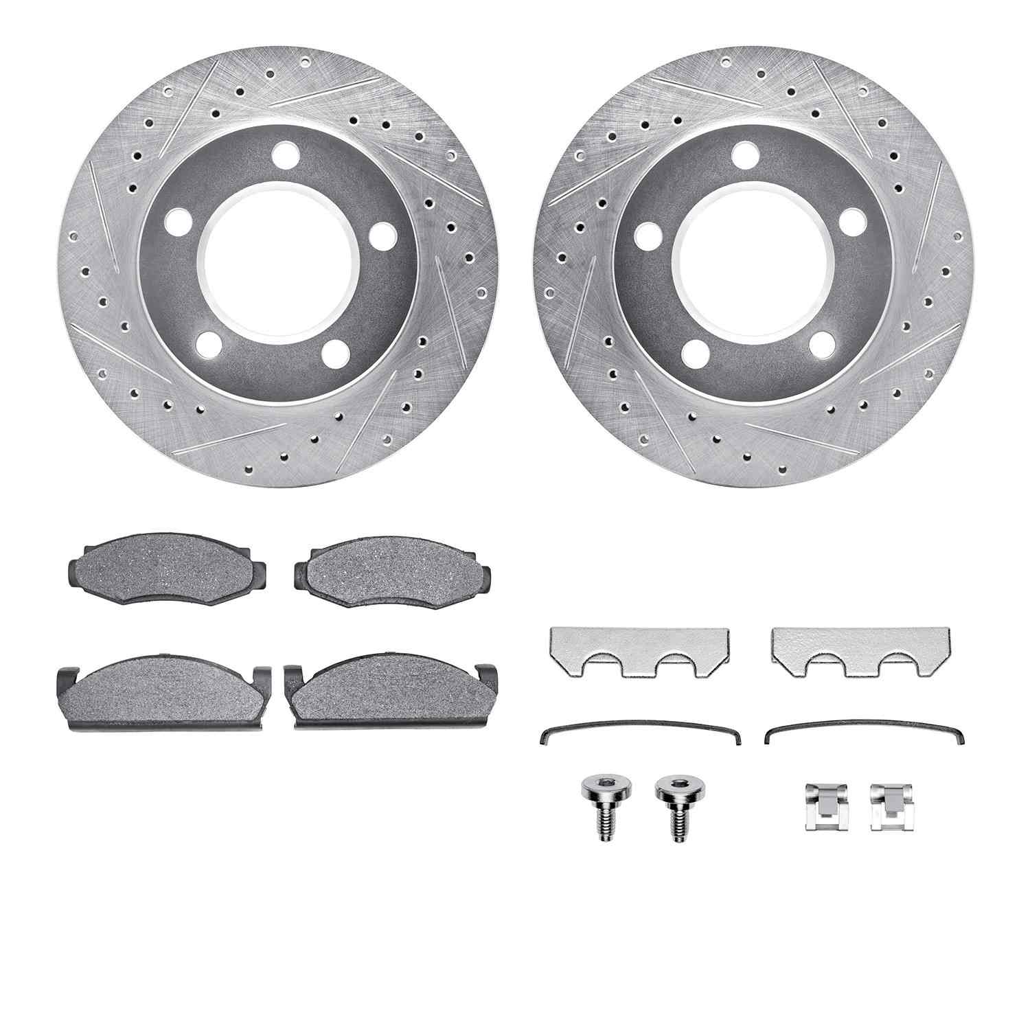 Dynamic Friction Company Disc Brake Kit 7412-42021