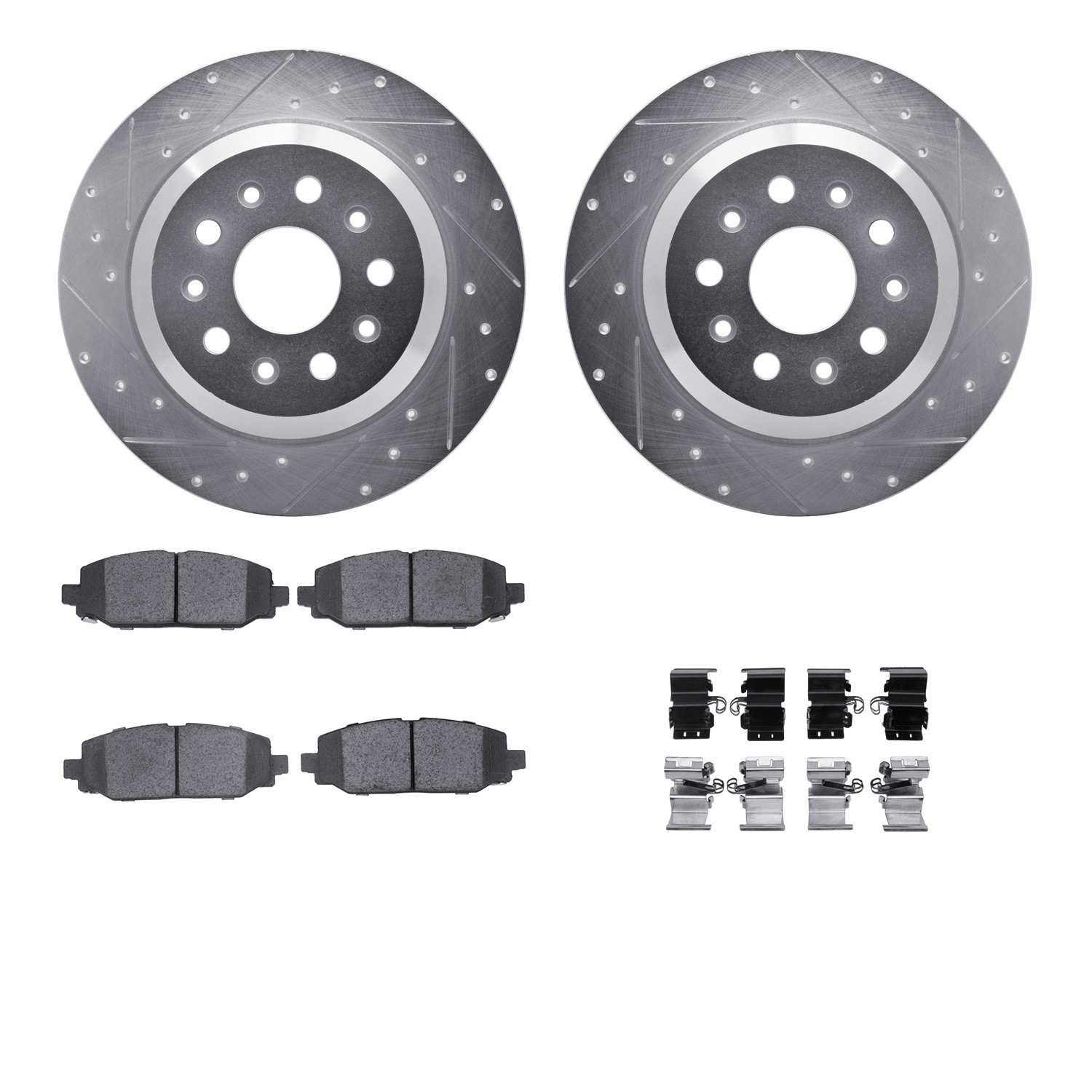 Dynamic Friction Company Disc Brake Kit 7412-42047