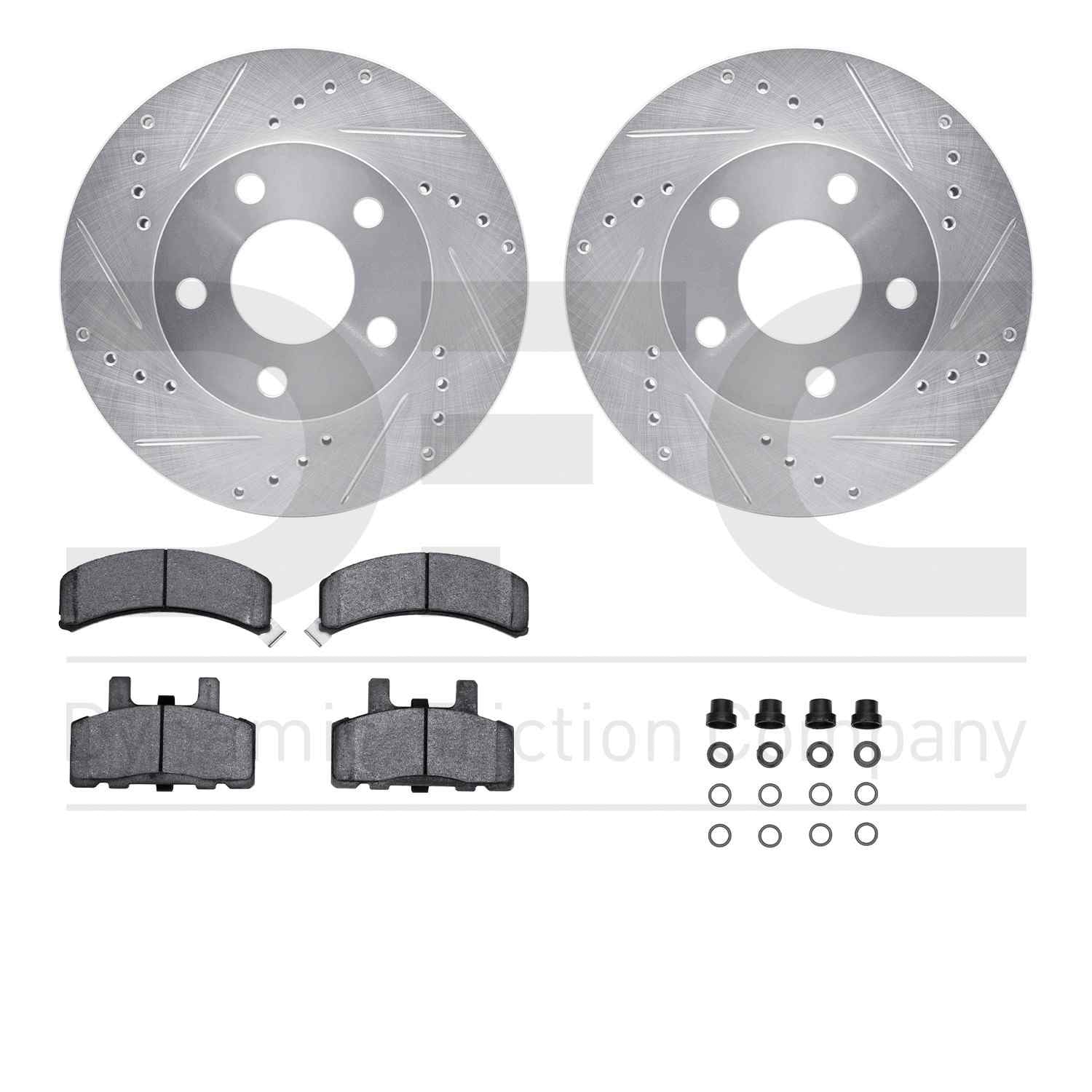 Dynamic Friction Company Disc Brake Kit 7412-47007