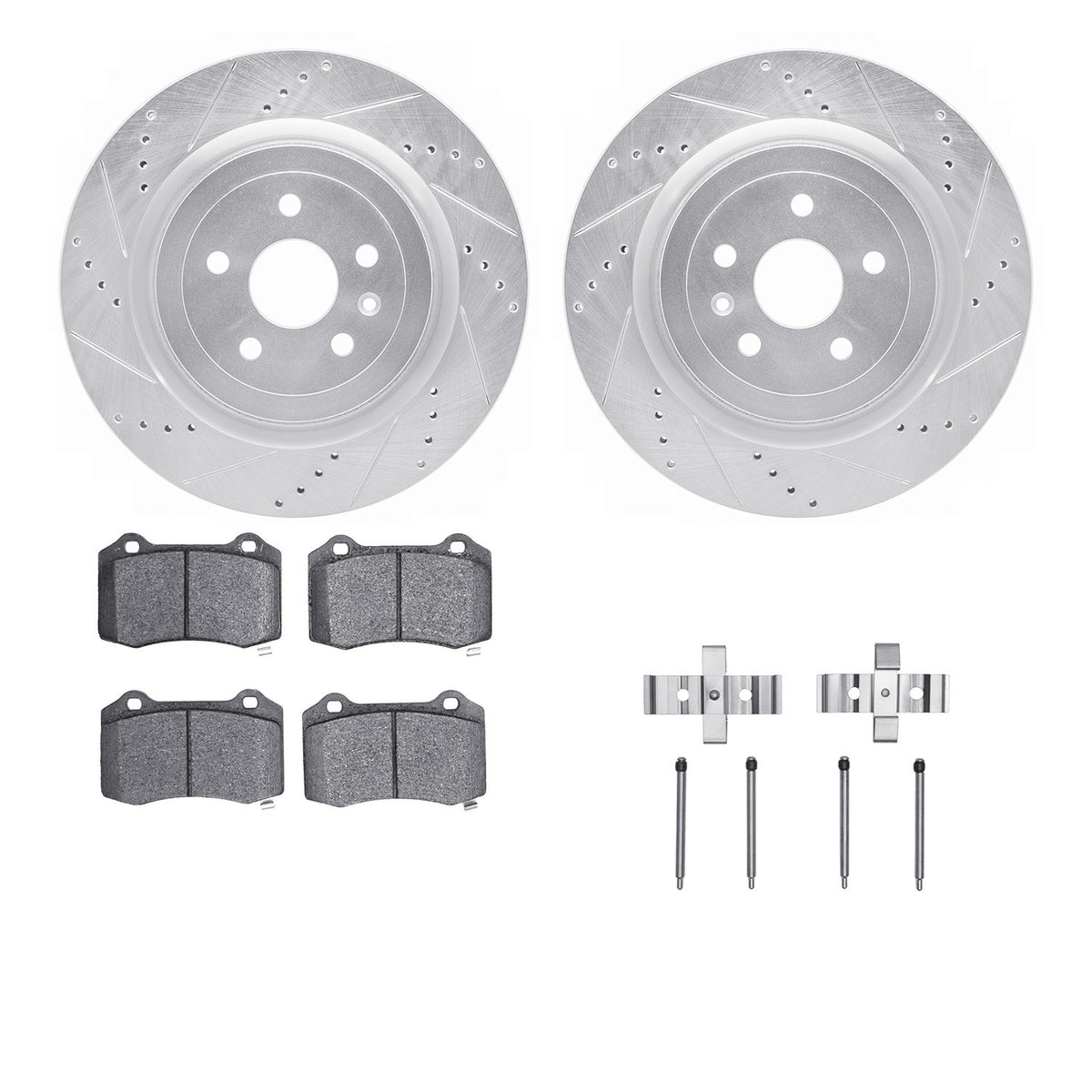 Dynamic Friction Company Disc Brake Kit 7412-47008
