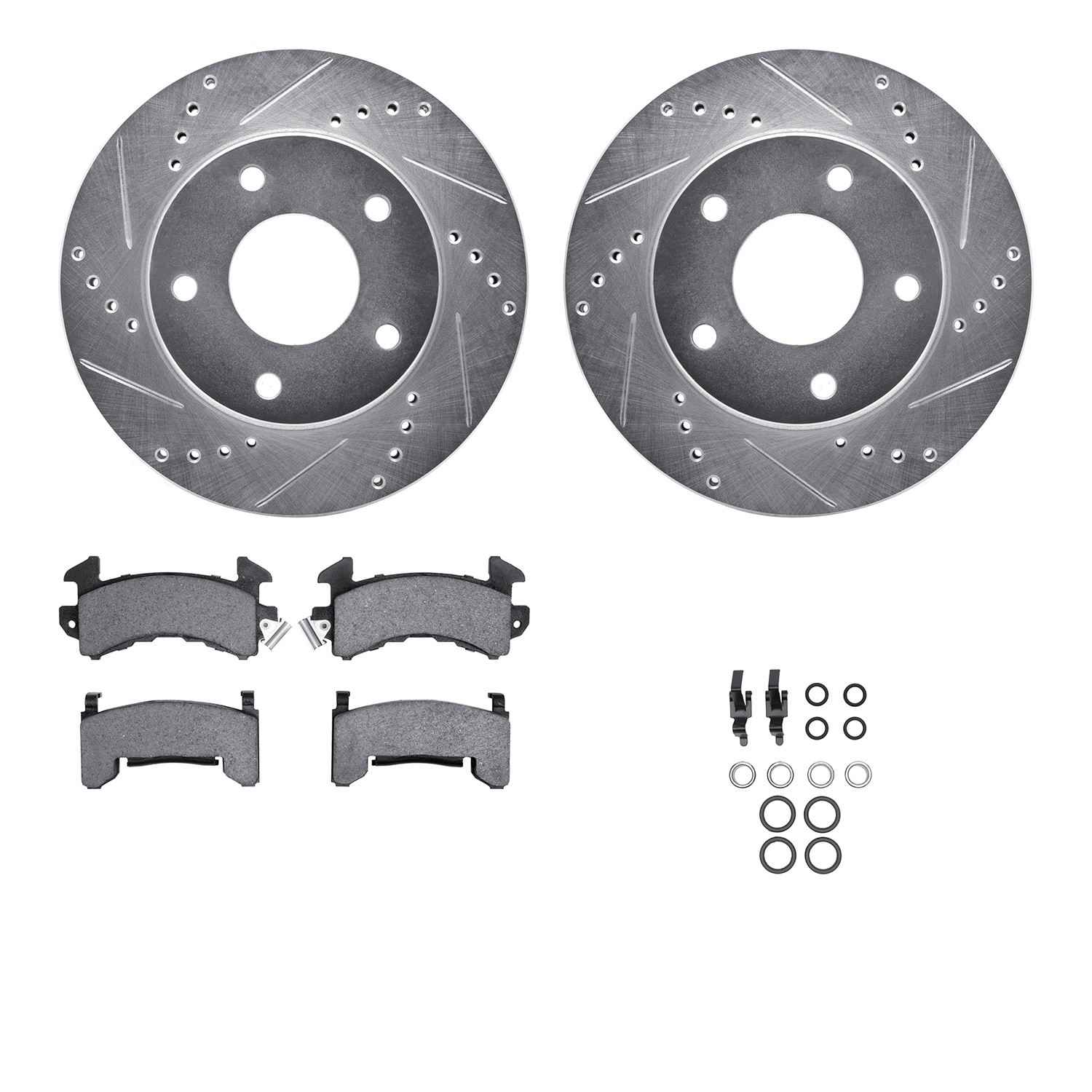 Dynamic Friction Company Disc Brake Kit 7412-48002