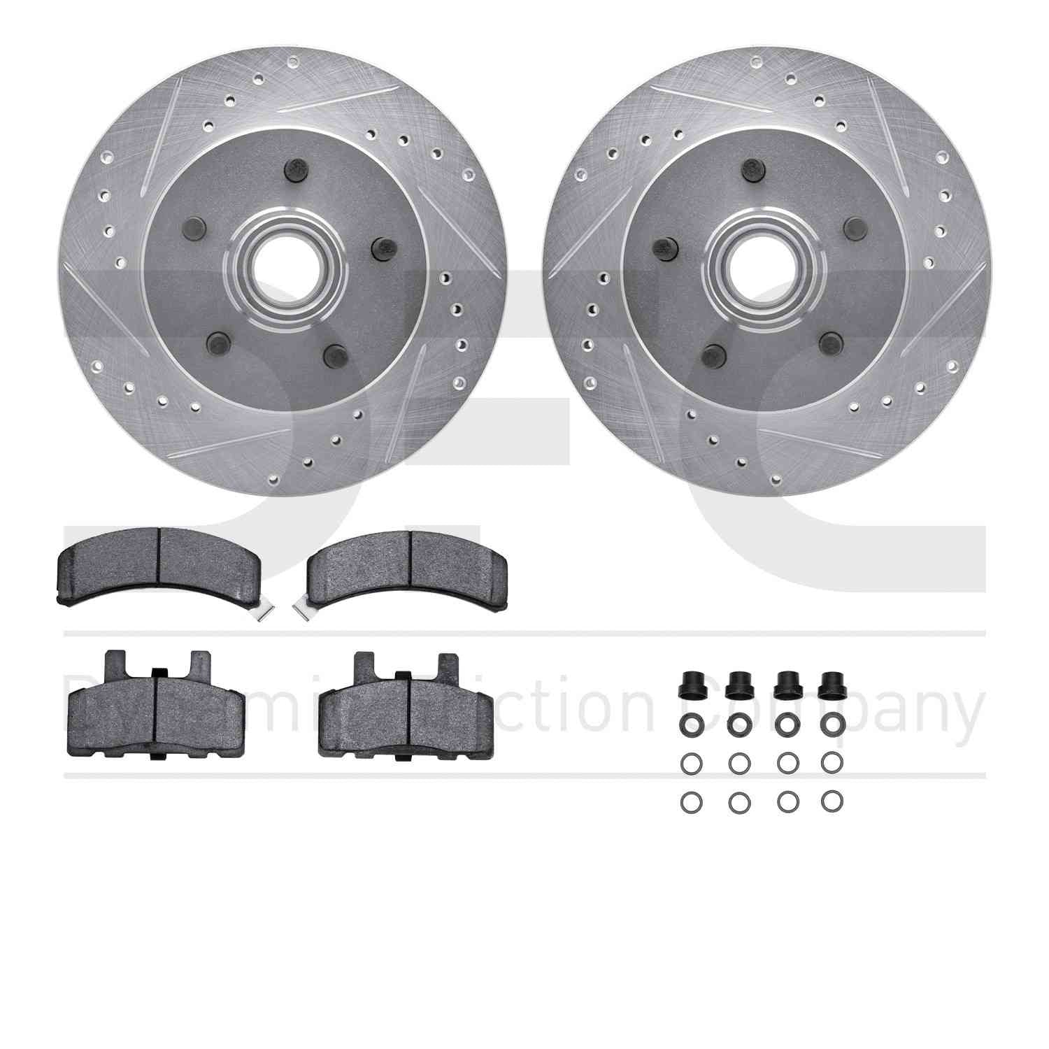 Dynamic Friction Company Disc Brake Kit 7412-48005