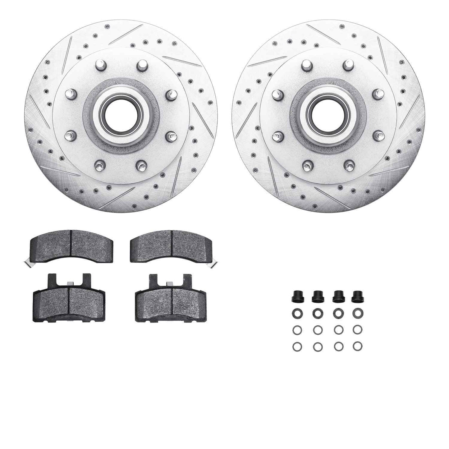 Dynamic Friction Company Disc Brake Kit 7412-48008