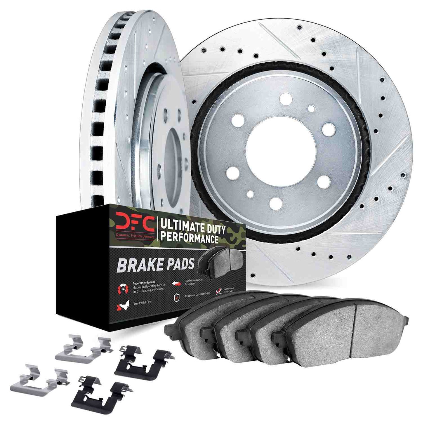 Dynamic Friction Company Disc Brake Kit 7412-48018