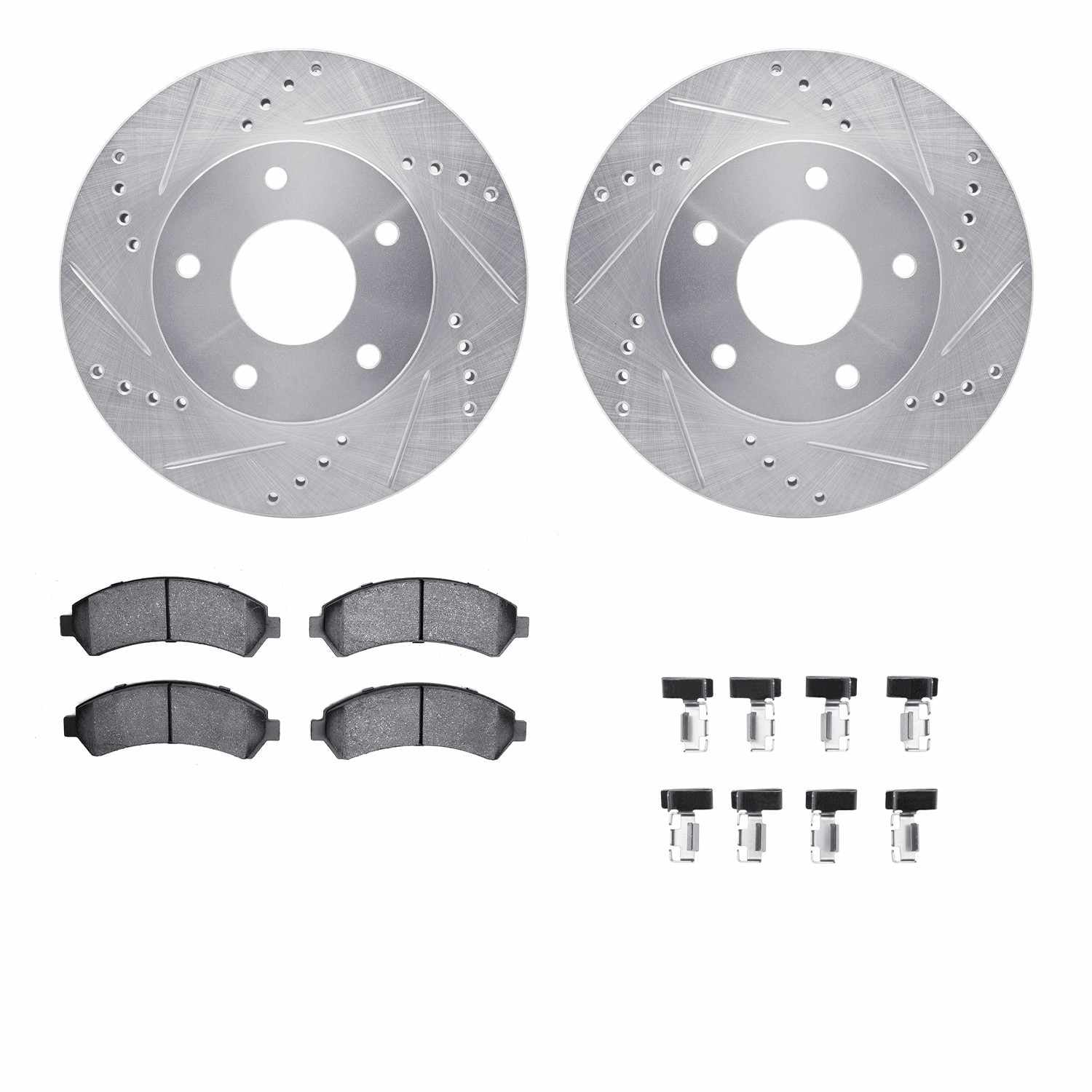 Dynamic Friction Company Disc Brake Kit 7412-48020