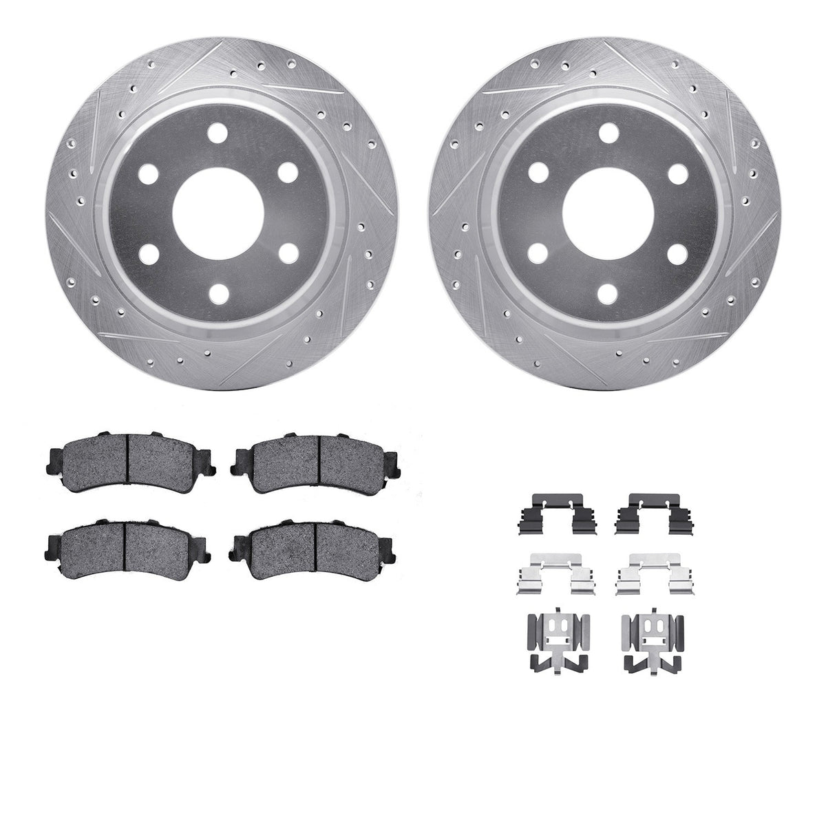Dynamic Friction Company Disc Brake Kit 7412-48024