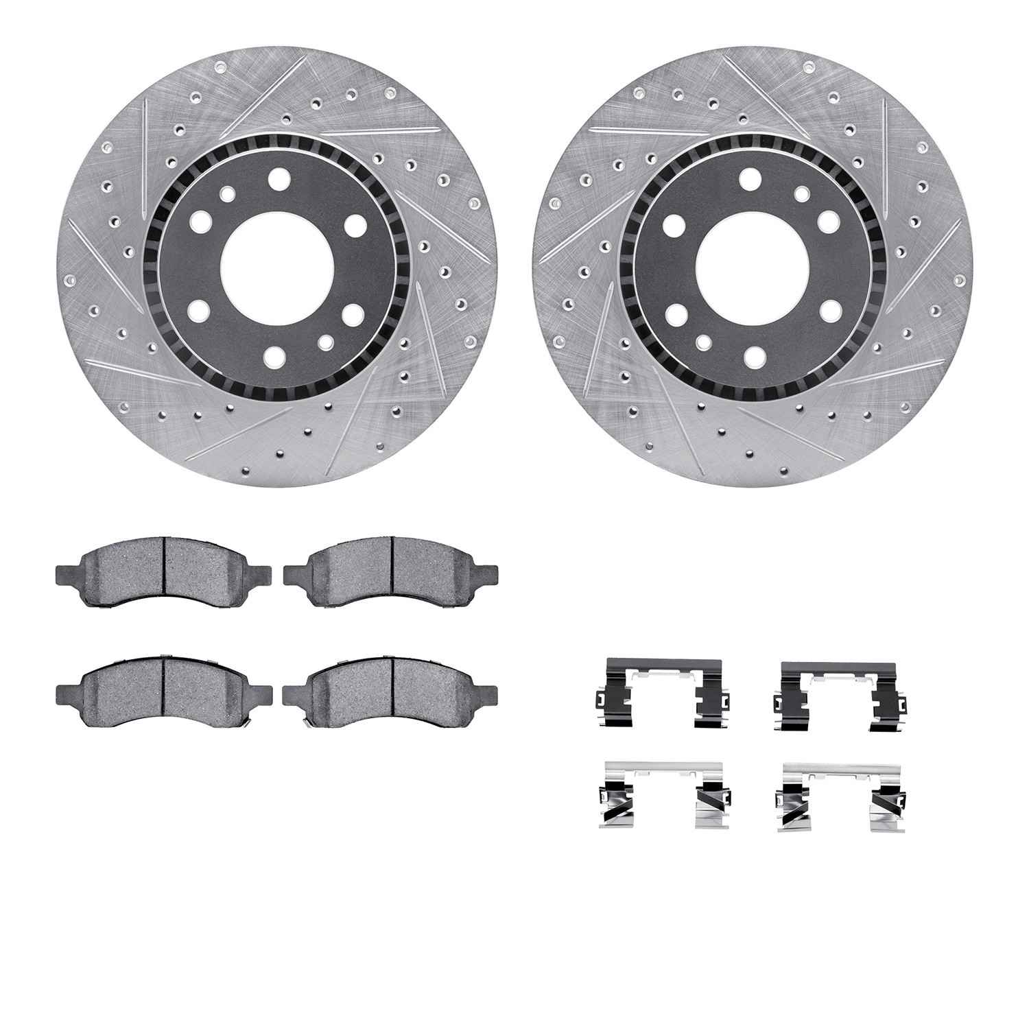 Dynamic Friction Company Disc Brake Kit 7412-48031