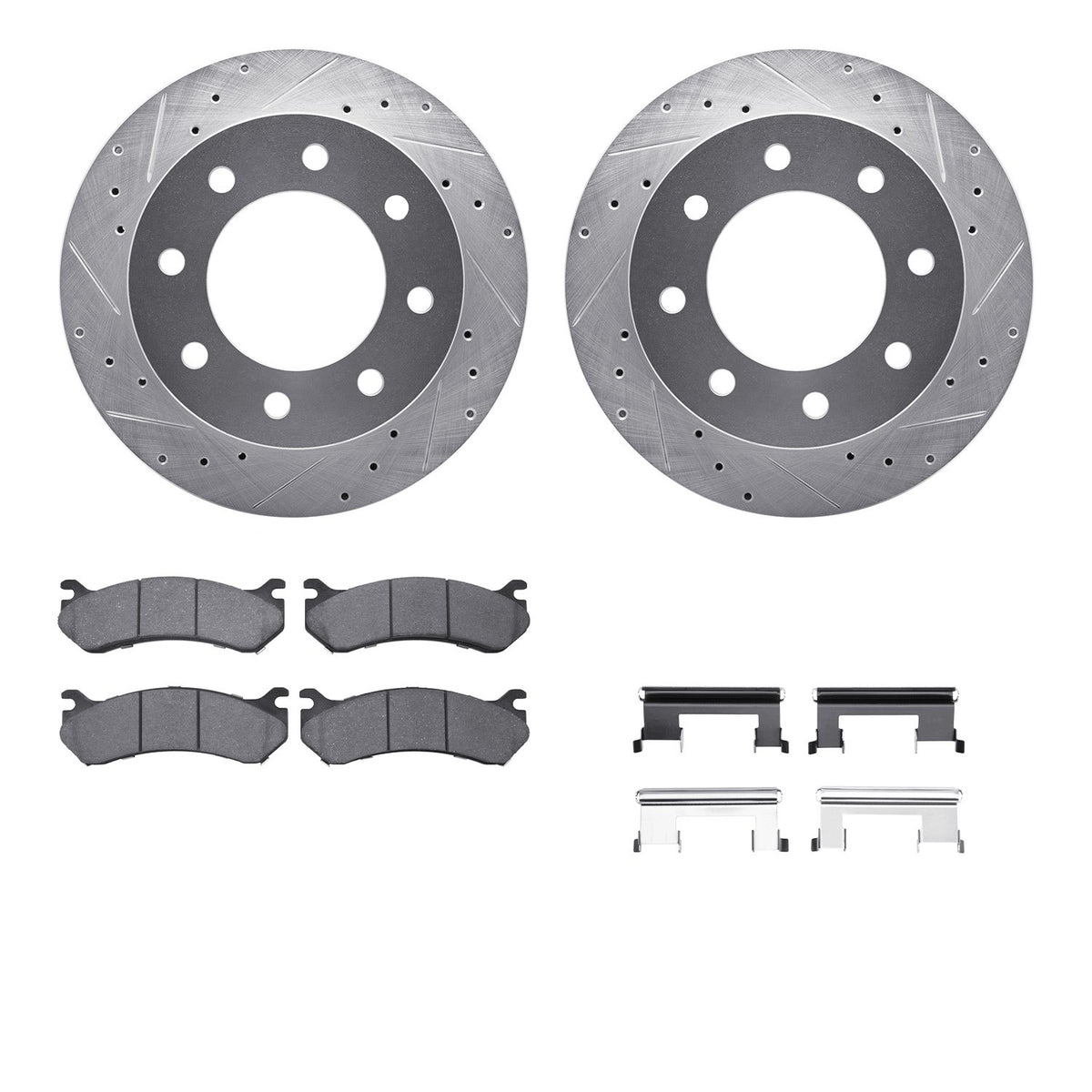 Dynamic Friction Company Disc Brake Kit 7412-48032