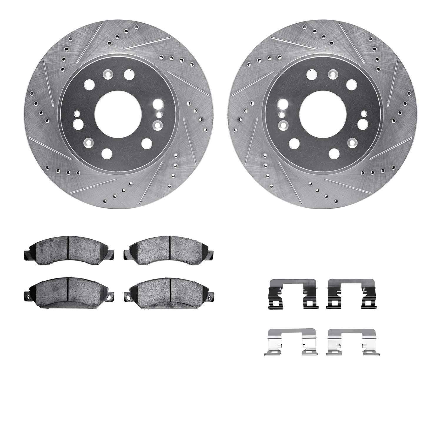 Dynamic Friction Company Disc Brake Kit 7412-48035