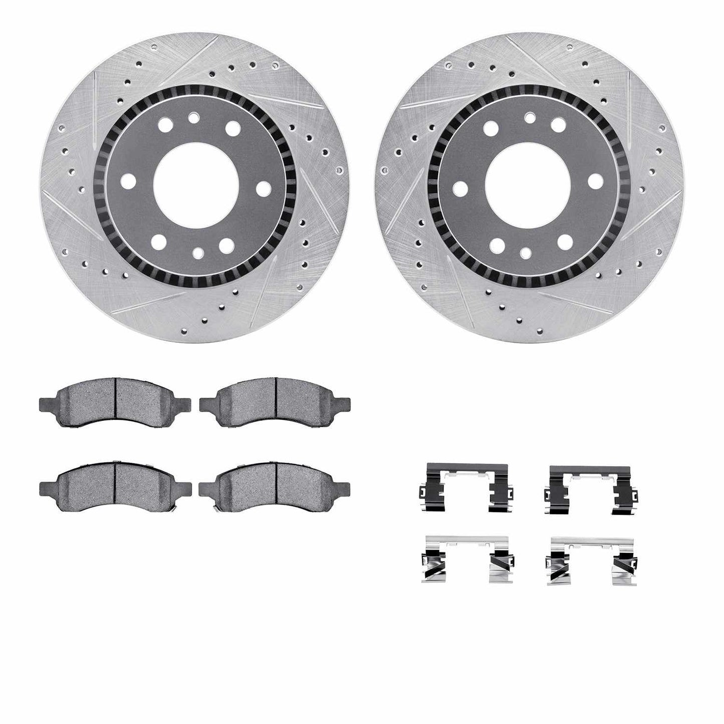 Dynamic Friction Company Disc Brake Kit 7412-48038